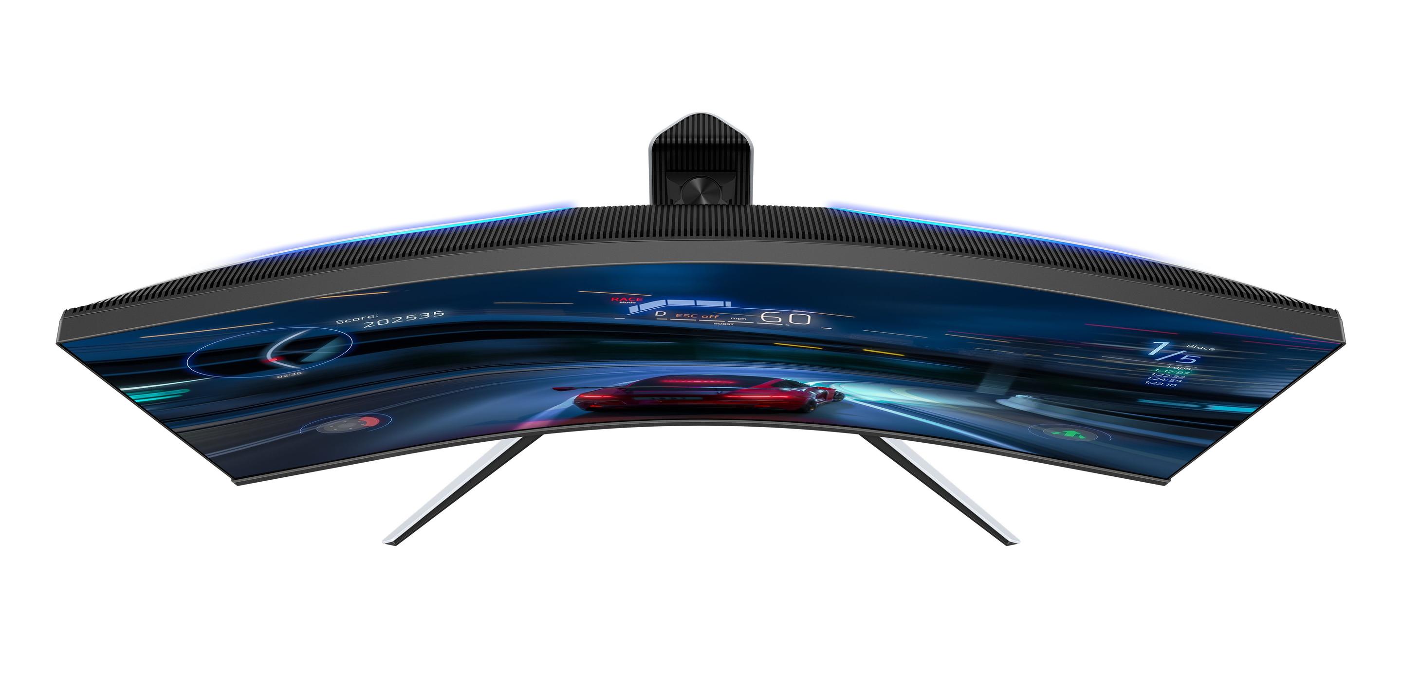 Monitor TCL 34R83Q (37" - Fast VA - 170 Hz - Branco e Preto) — miniatura 7