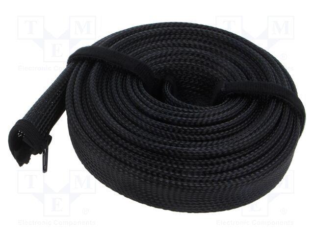 Manga Organizadora de Cabos LOGILINK KAB0082 (5 m - Preto)