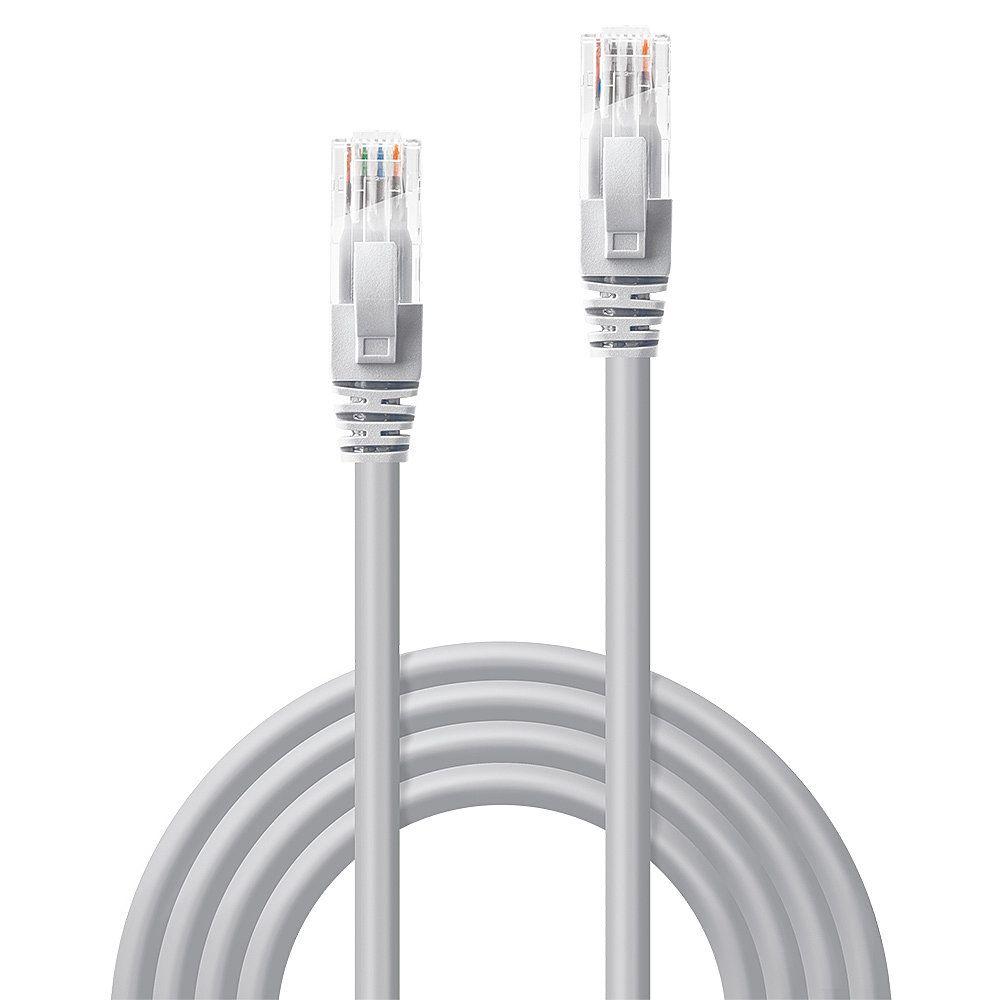 Cabo de Rede LINDY 48003 (2 m - Cat6 - RJ-45 - Cinzento) — miniatura 3