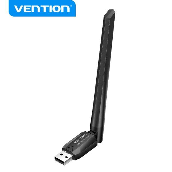 Adaptador USB Wi-Fi VENTION KDTB0 (Wi-Fi 5 - 433,200 Mbit/s - Dual-band - Preto), miniatura 2