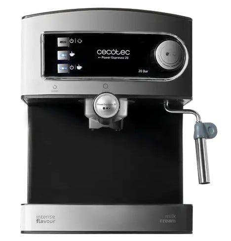 Máquina de Café Expresso CECOTEC Power Espresso 20 (850 W - 20 bar - 1,5 l - Inox)