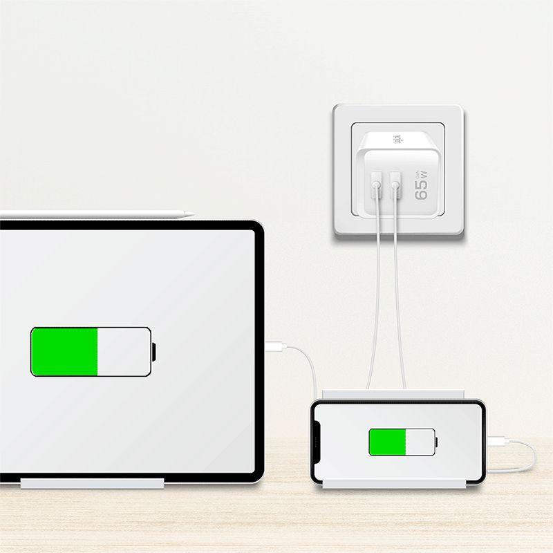 Carregador USB-C LOGILINK PA0367 (65 W - Branco), miniatura 5