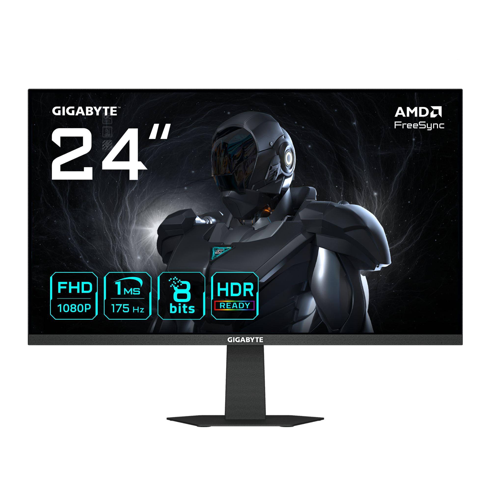 Monitor GIGABYTE GS24F14A (23,8" - IPS - 175 Hz - Preto)