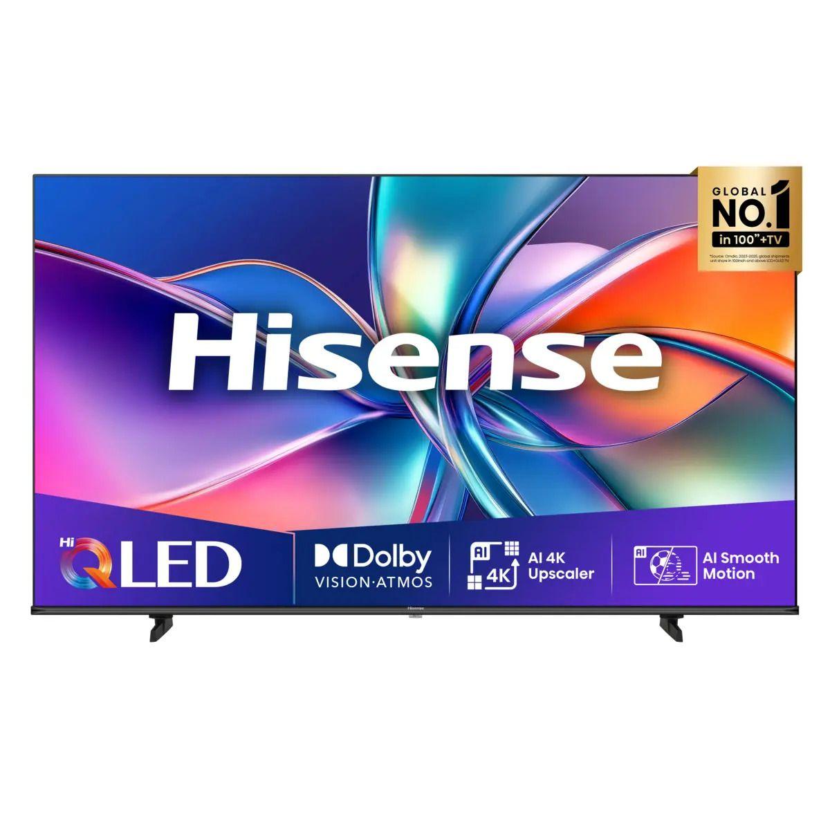 Televisor HISENSE 85E77Q (85" - QLED - 60 Hz - Preto)