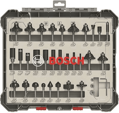 Conjunto de Fresas BOSCH 2607017474 (Metal duro)