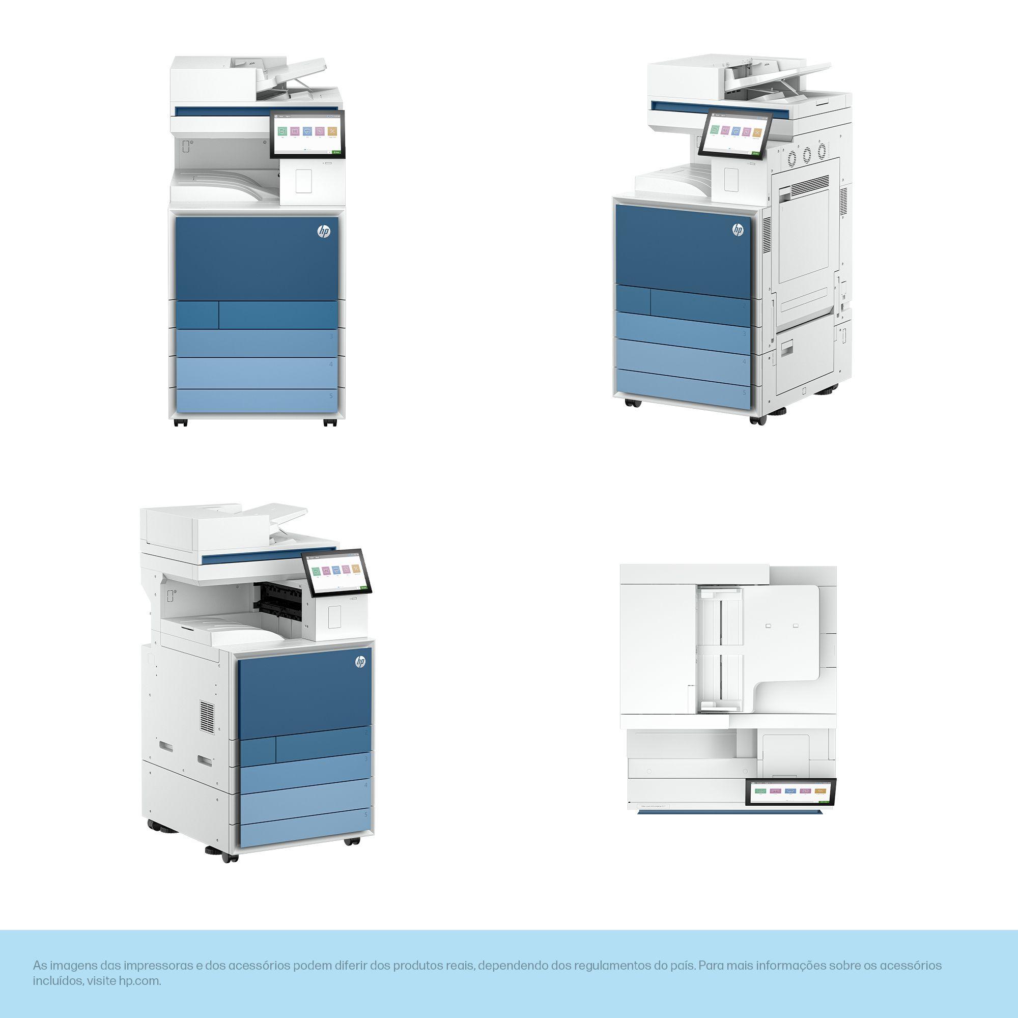 Impressora Multifunções Laser HP LaserJet Enterprise 8801dn (A3 - Impressão a cores - 2180 folhas - Azul e Branco), miniatura 11