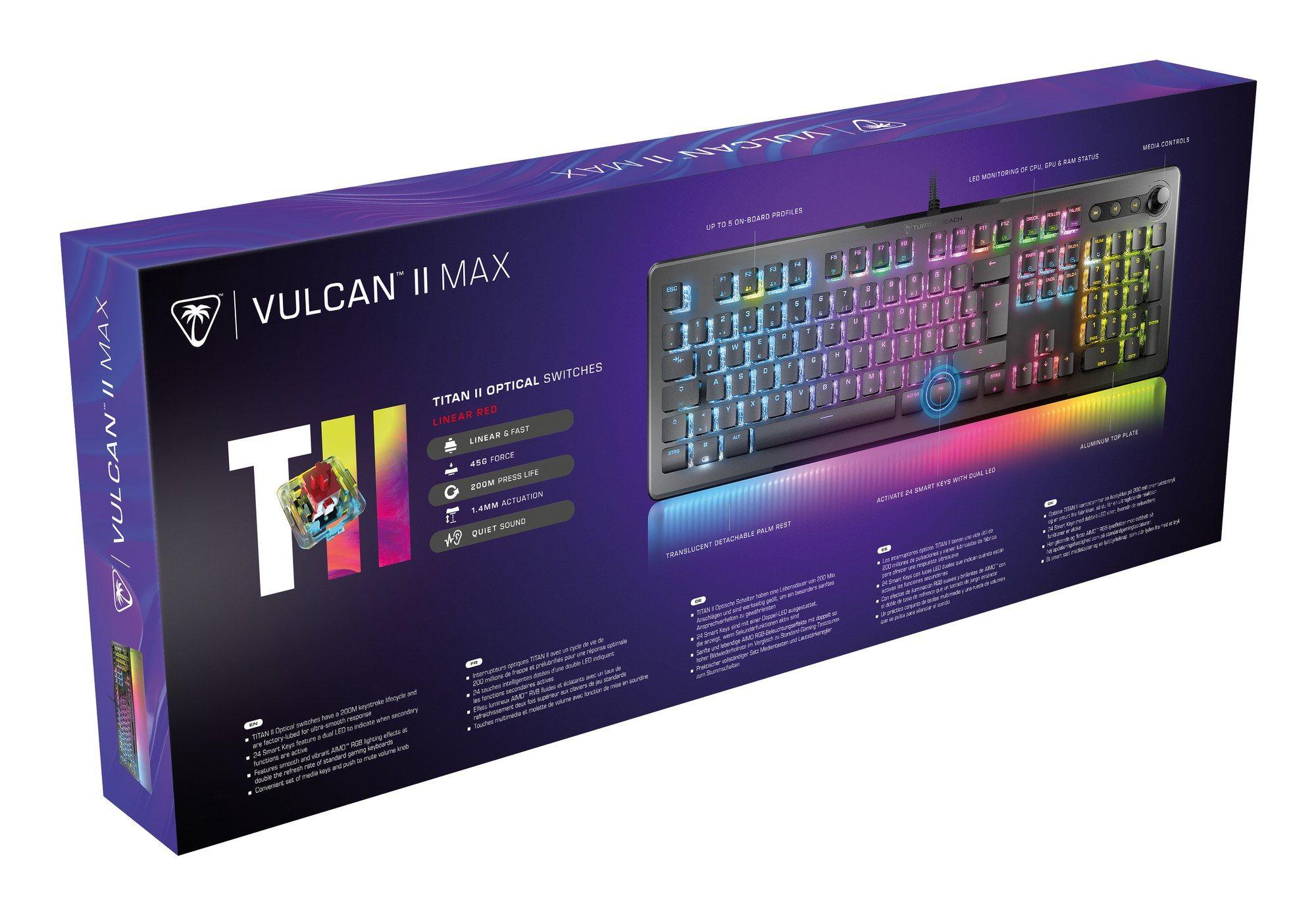 Teclado Gaming TURTLE BEACH Vulcan II Max (Alemão - Switch opto-mecânico - Tamanho completo - Preto), miniatura 11