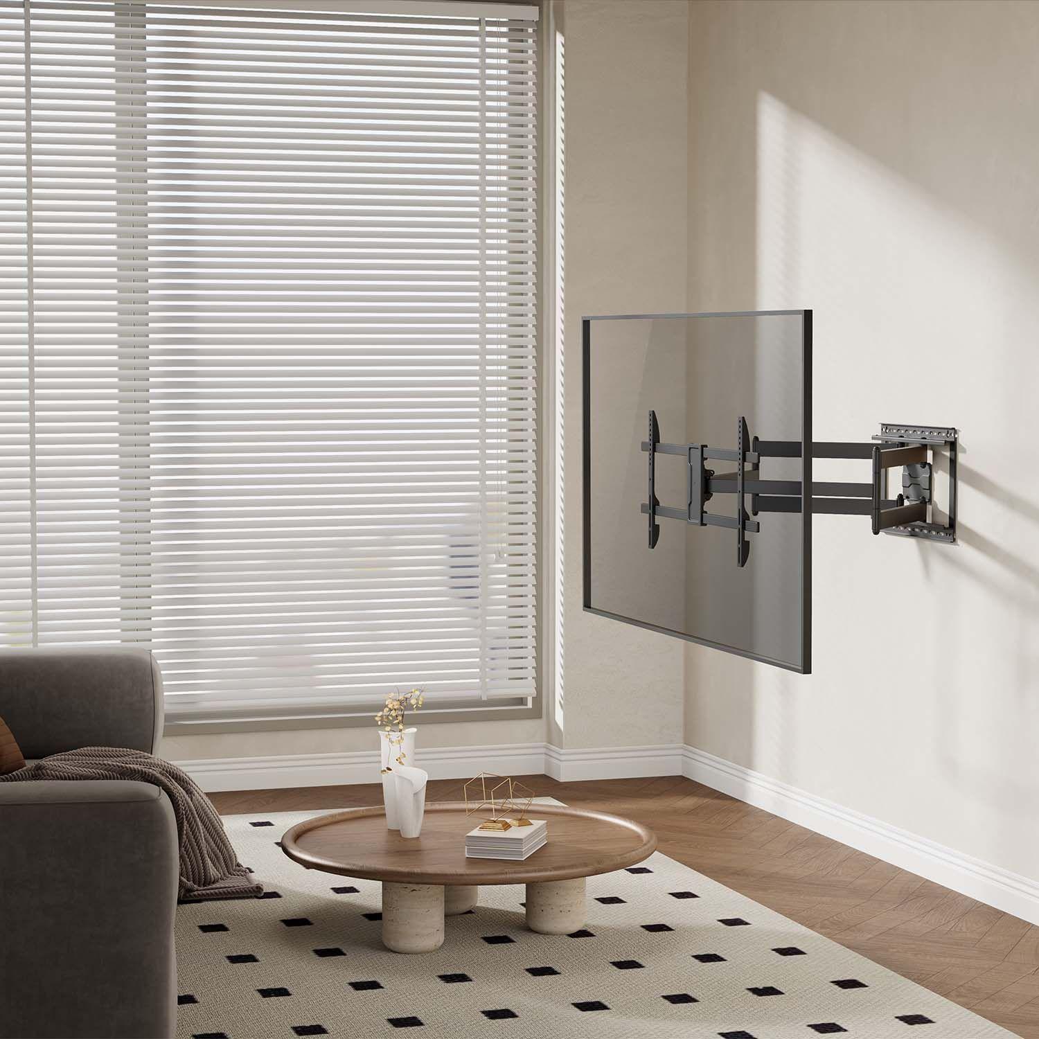Suporte de Parede TV AISENS WT90TSLE-387 (43-90" - VESA 800x400 - Preto) — miniatura 4