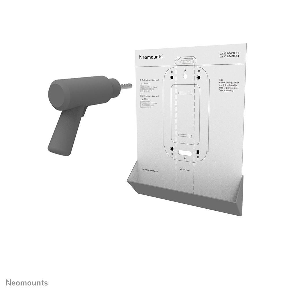 Suporte de Parede para TV NEOMOUNTS WL40S-840BL12 (200 x 200 mm - 100 x 100 mm - 139,7 cm - Preto), miniatura 13