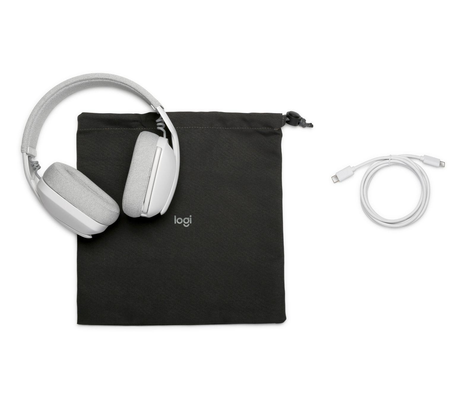 Auscultadores LOGITECH Zone Vibe 100 (Binaural - Sem fios - Circum-aural - Branco cru) — miniatura 8
