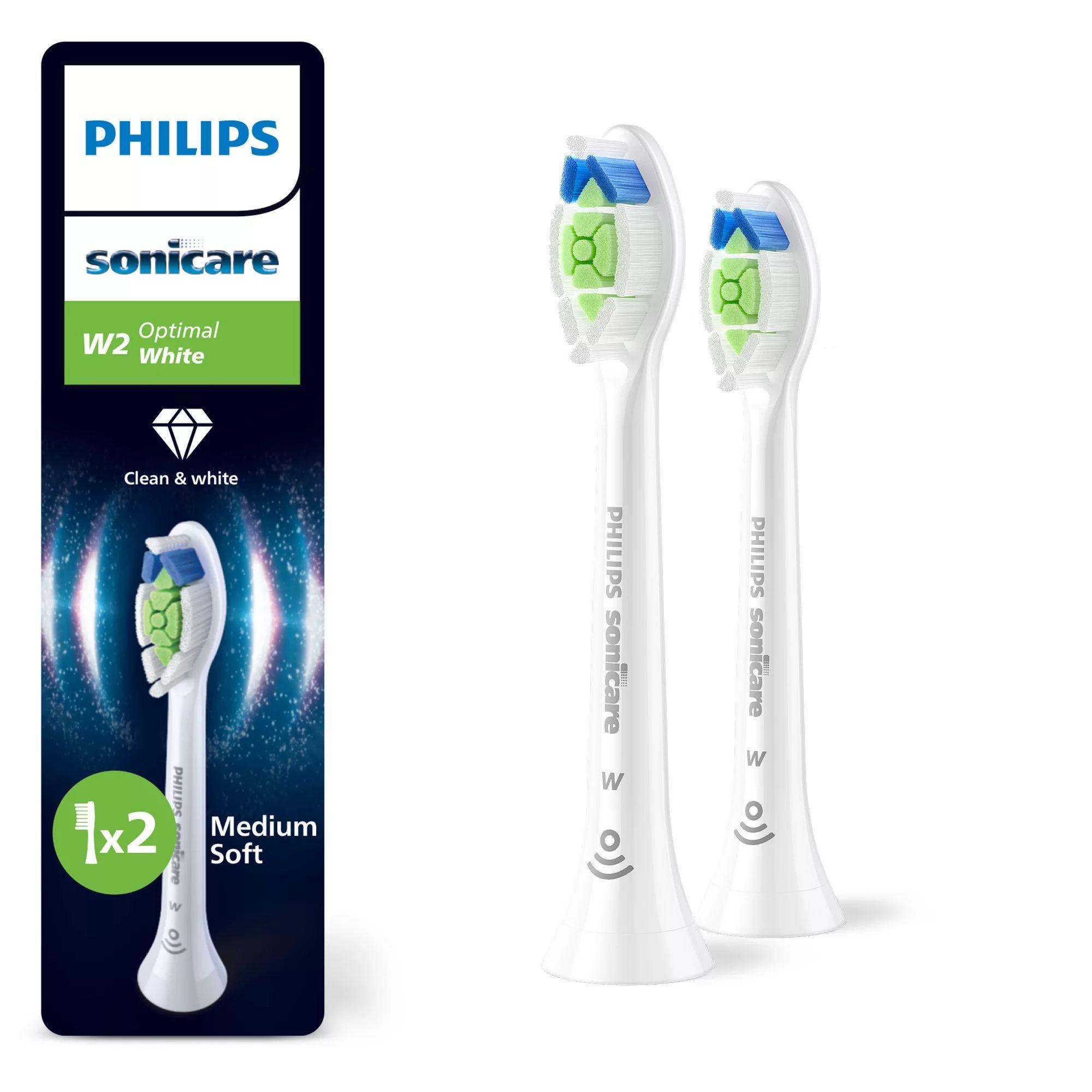 Cabeças de Escova de Dentes PHILIPS Sonicare Optimal White HX6062/87 (Branco) — imagem 1
