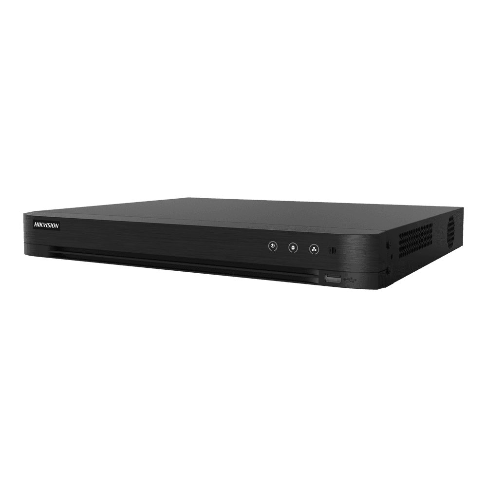 Gravador DVR HIKVISION iDS-7204HUHI-M2/XT (4 canais - até 8 canais IP - 8 MP - 2 HDD)