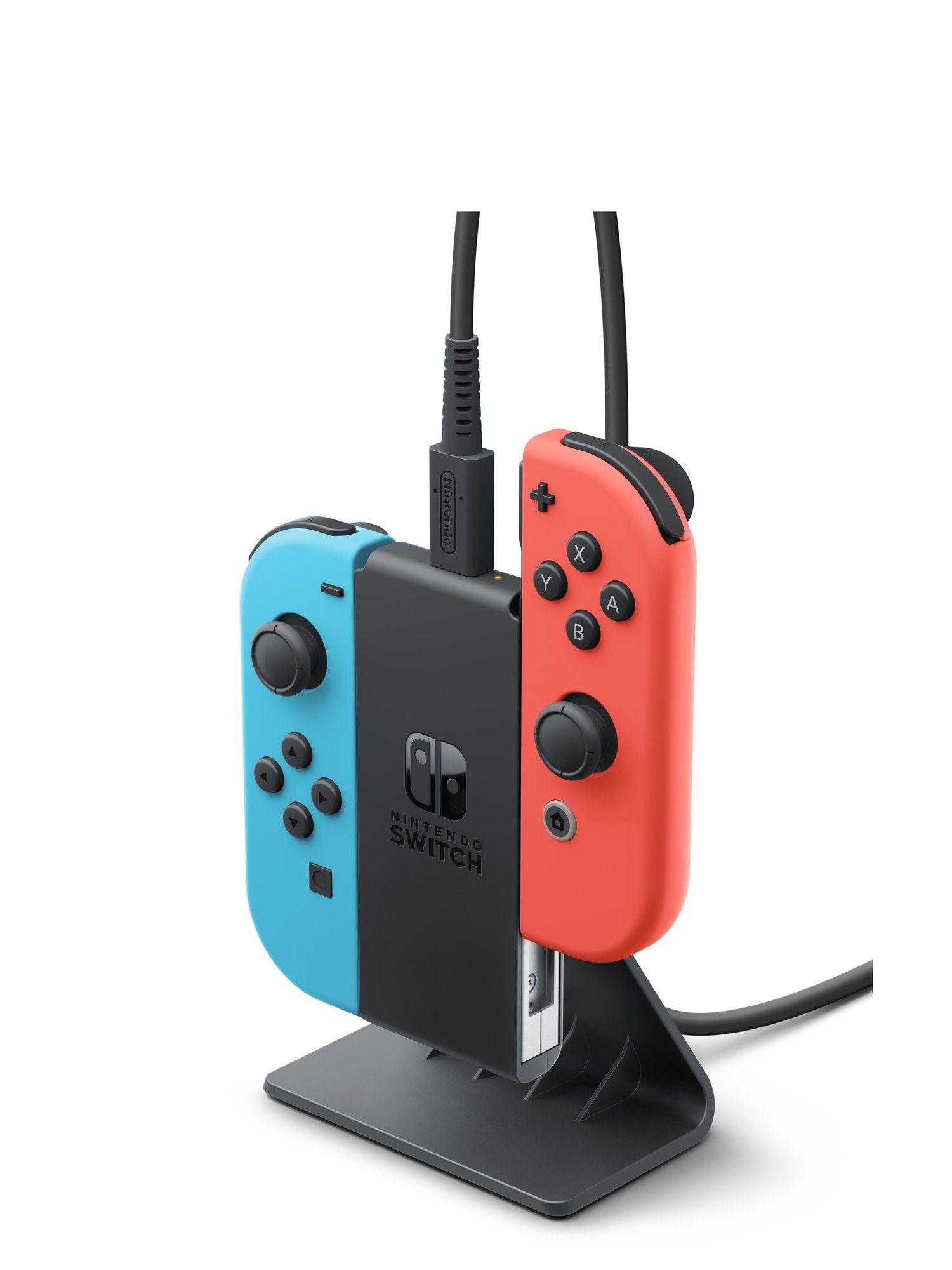 Suporte de Carregamento NINTENDO Joy-Con Charging Stand (Two-Way) (Com fios - Preto) — miniatura 3
