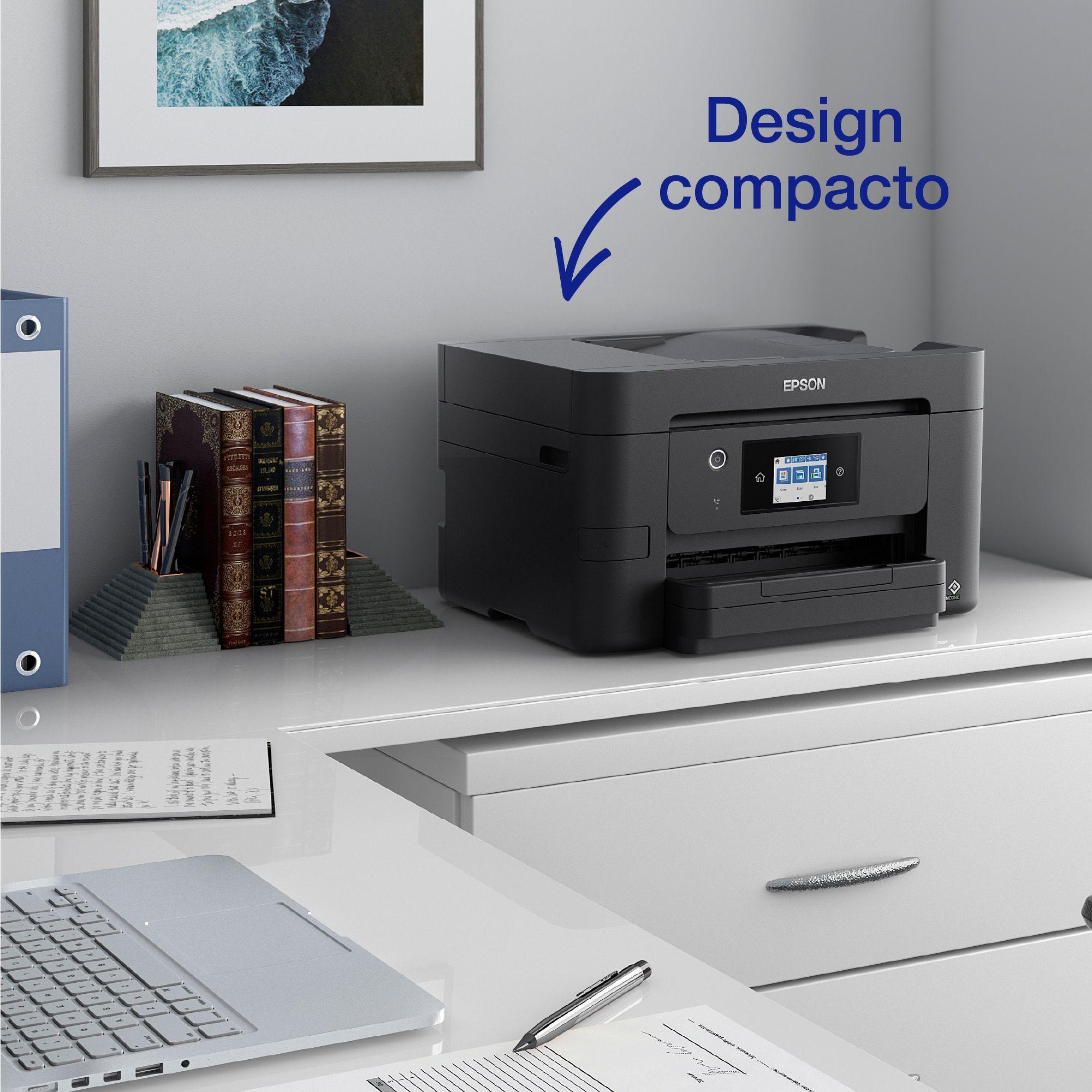 Impressora Multifunções EPSON WorkForce Pro WF-3820DWF (A4 - Impressão a cores - 250 folhas - Preto) — miniatura 4