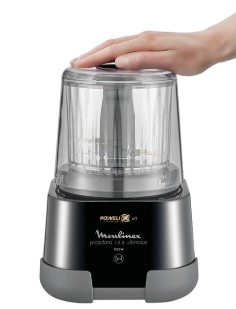 Picadora MOULINEX DP810855 (1000 W - 550 ml - Plástico - Preto), miniatura 2