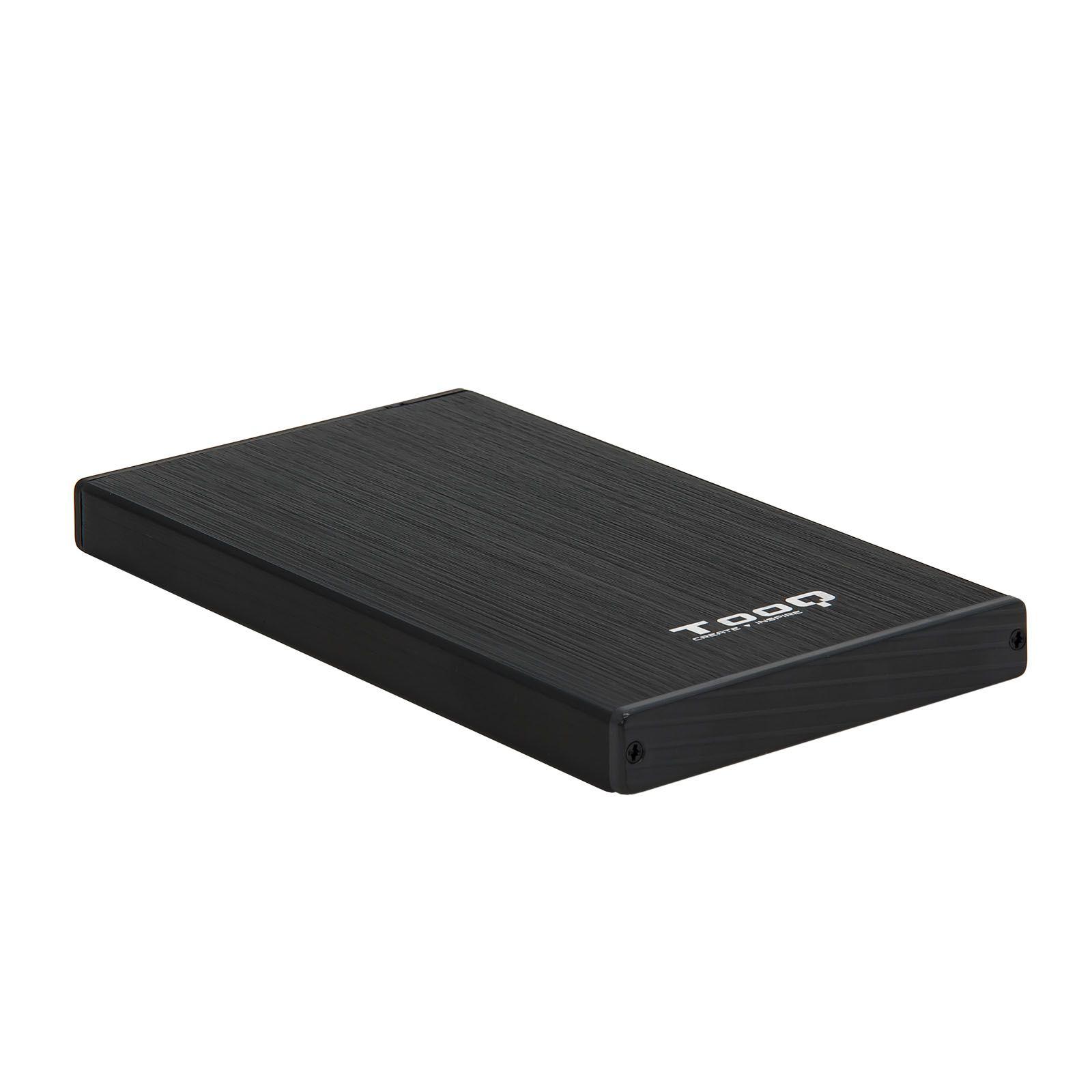 Caixa Externa para HDD/SSD TOOQ TQE-2527B (3 TB - 2,5" - USB 3.0 - Preto)