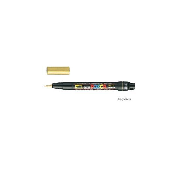 Marcador de Pintura POSCA PCF-350 (Plástico - Dourado) — miniatura 2