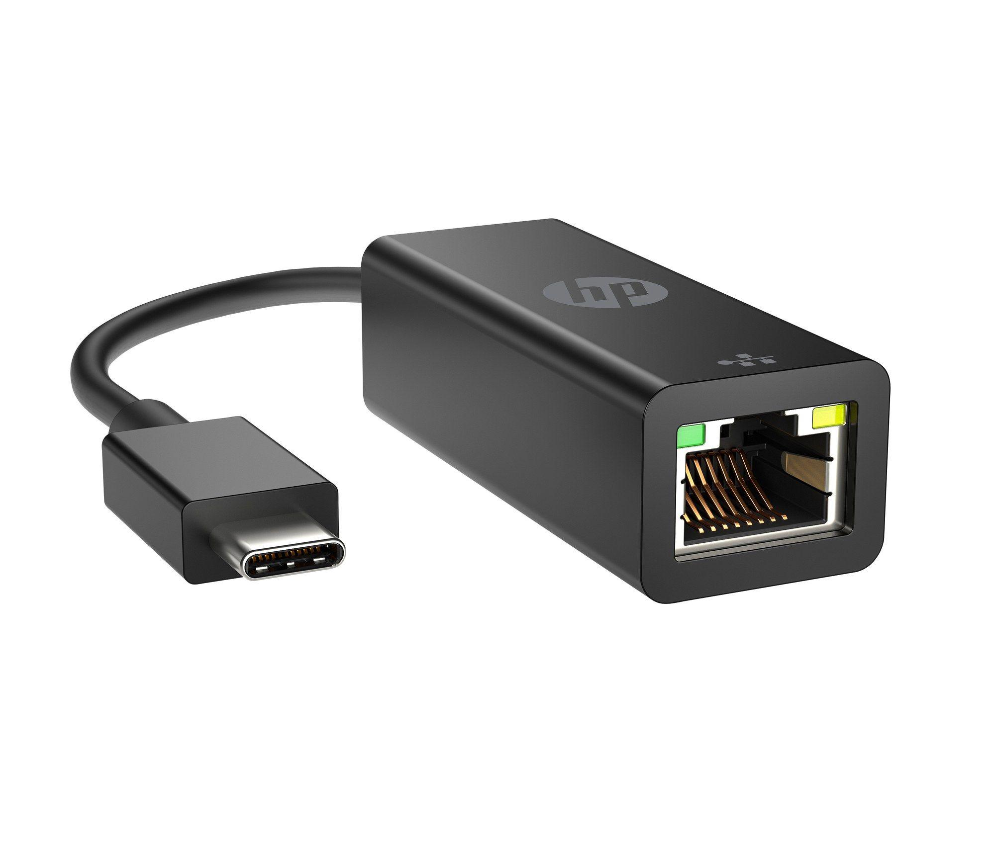Adaptador de Rede HP USB-C para RJ45 G2 (0,1 m - USB Type-C - RJ-45 - Preto), miniatura 2