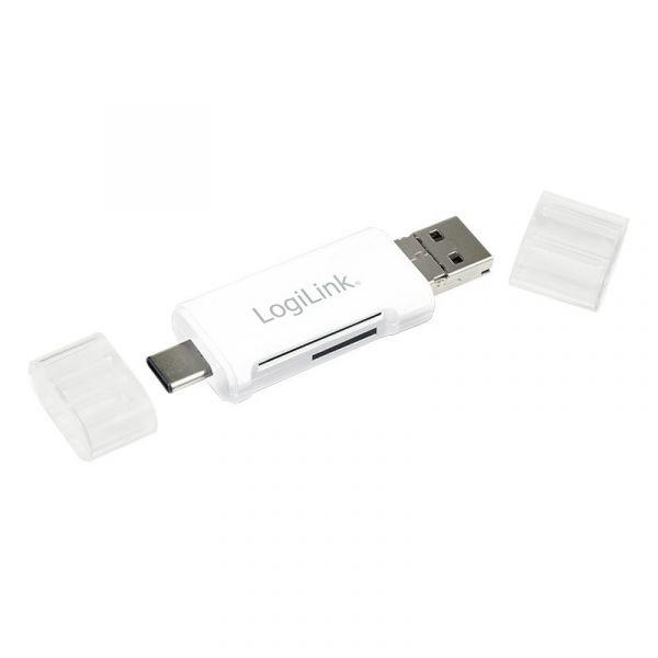 Leitor de Cartões LOGILINK CR0034A (USB 3.2 Gen 1 - Branco), miniatura 3