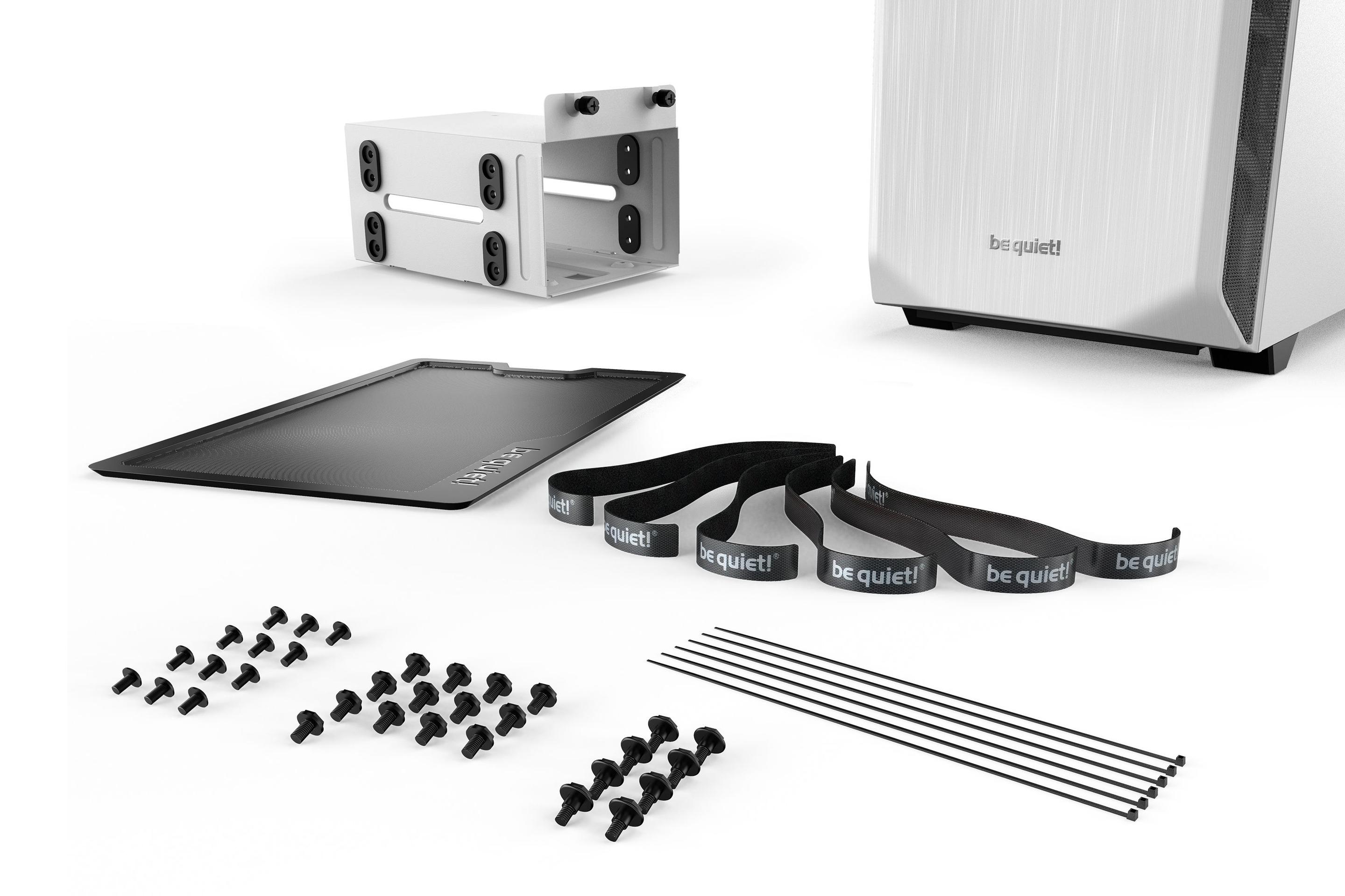 Caixa PC BE QUIET! Pure Base 500 Window (ATX, Mini-ATX, Mini-ITX - ATX, PS2 - Midi Tower - Branco) — miniatura 9