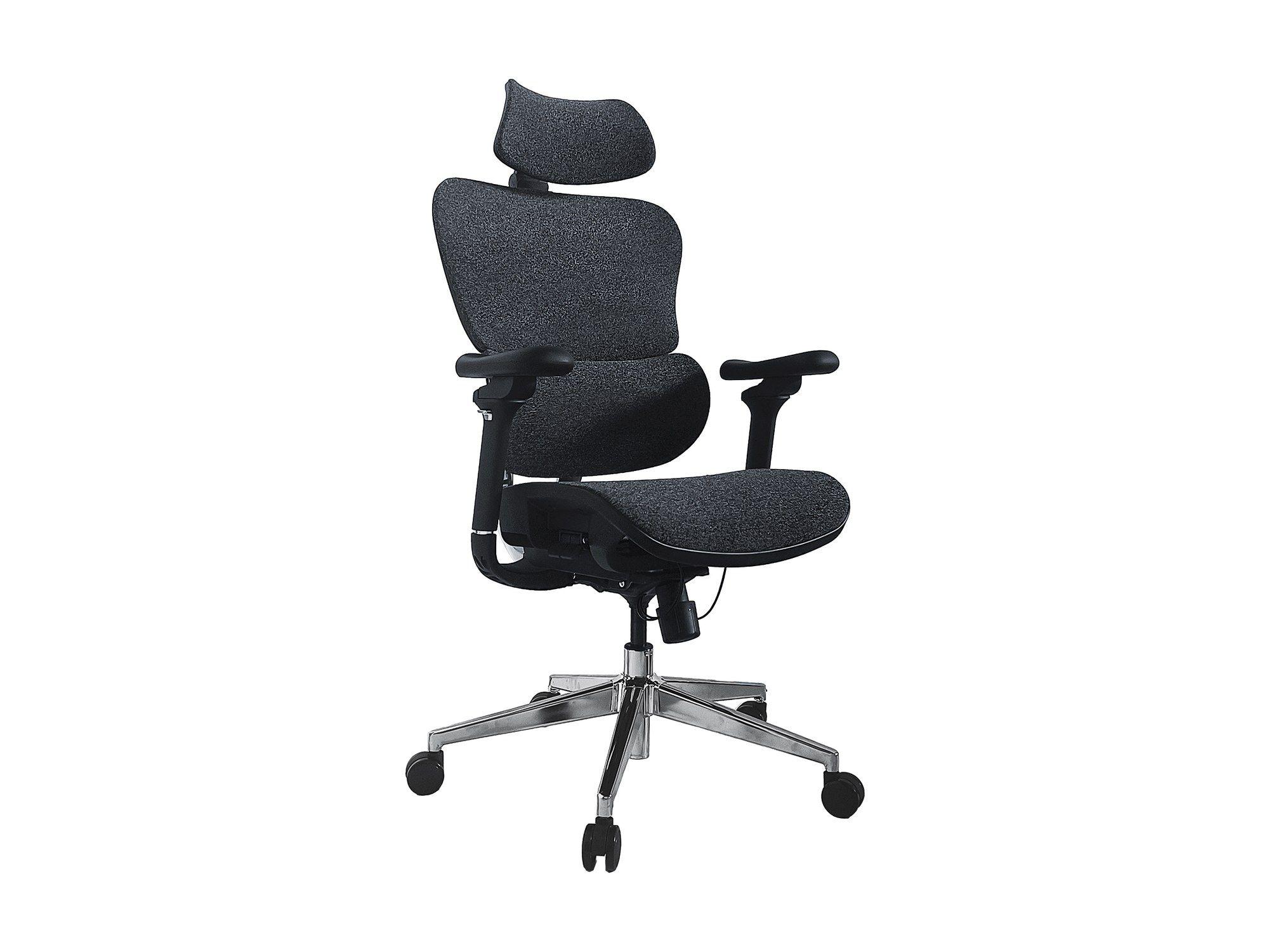 Cadeira de Escritório Ergonómica EQUIP 651052 (150 kg - 135 cm - Rede, Nylon - Preto e Prateado)