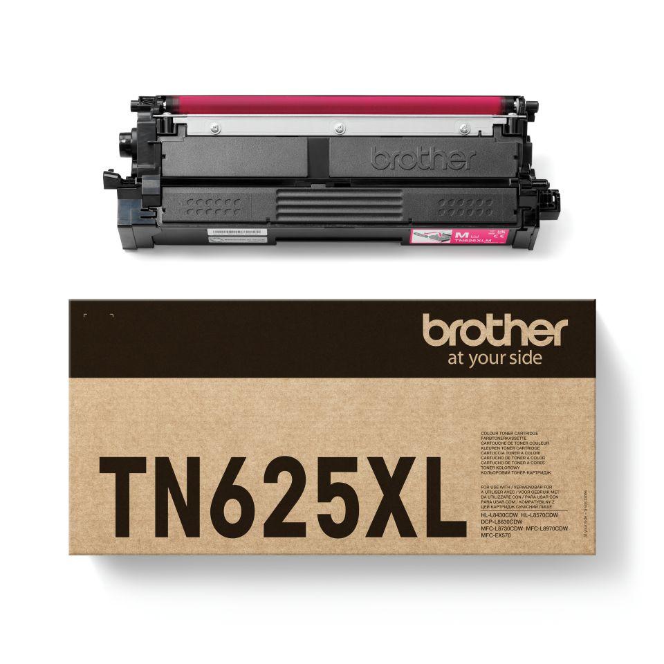 Toner BROTHER TN-625XLM (4500 páginas - Magenta)