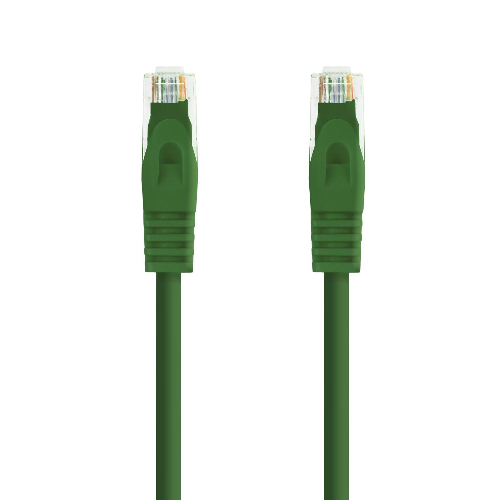 Cabo de Rede RJ45 NANOCABLE 10.20.1802-GR (2 m - Cat6A - RJ-45 - Verde) — miniatura 2