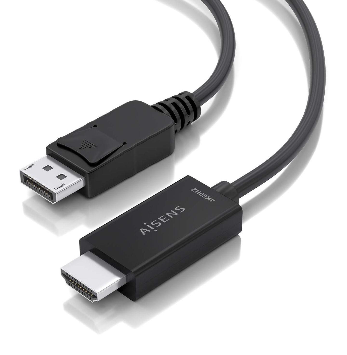 Cabo Conversor AISENS A125-0892 (1 m - HDMI Type A - Preto) — miniatura 3