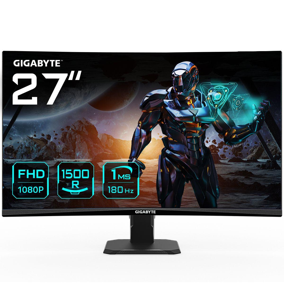Monitor GIGABYTE GS27FC (27" - VA - 180 Hz - Preto)