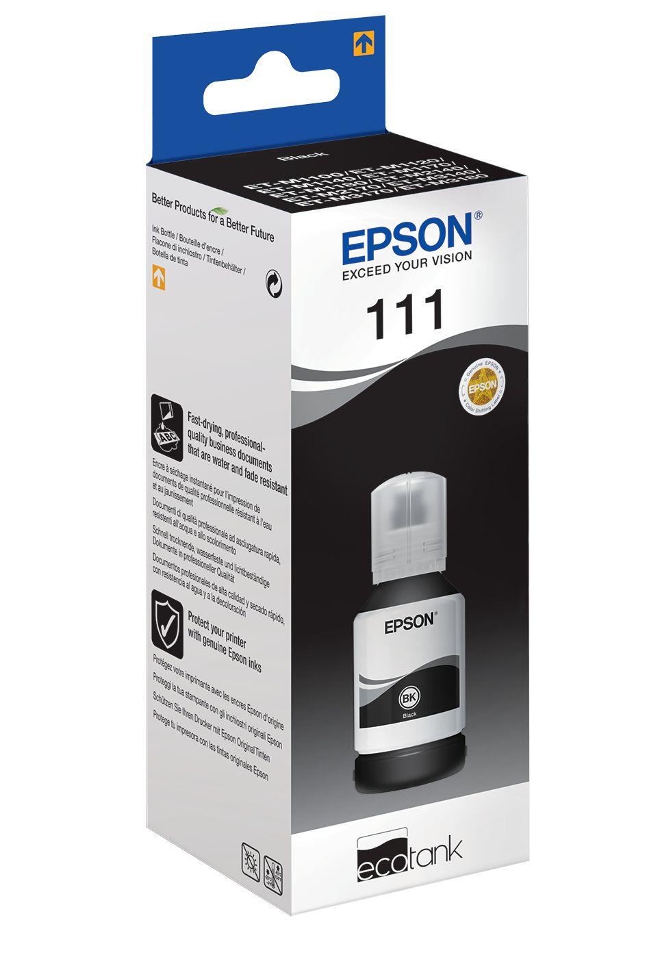 Frasco de Tinta EPSON 111 (Até 6000 páginas - Preto, 120 ml), miniatura 6
