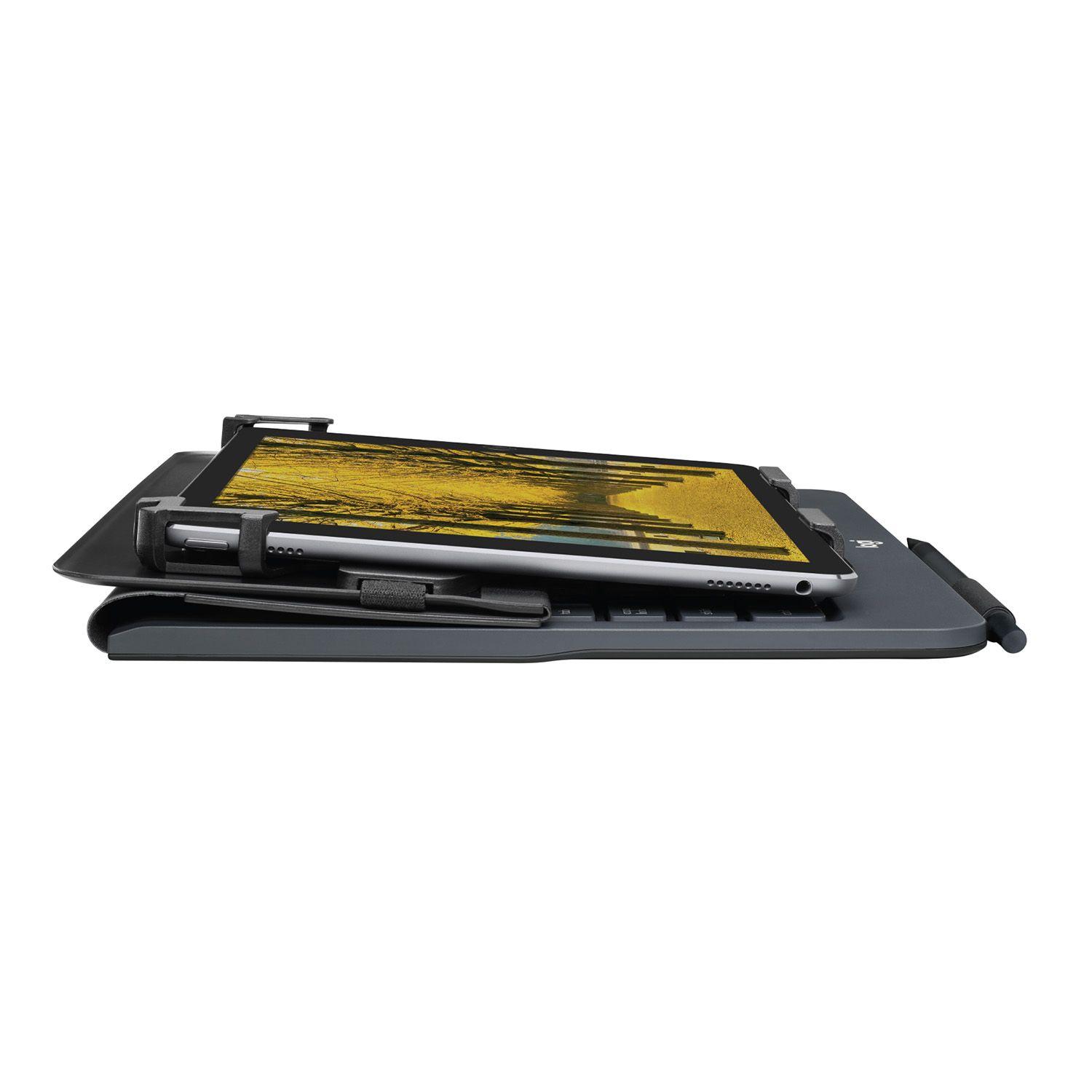 Capa com Teclado LOGITECH Universal Folio (Sem fios - Qualquer marca - Bluetooth - Preto) — miniatura 7
