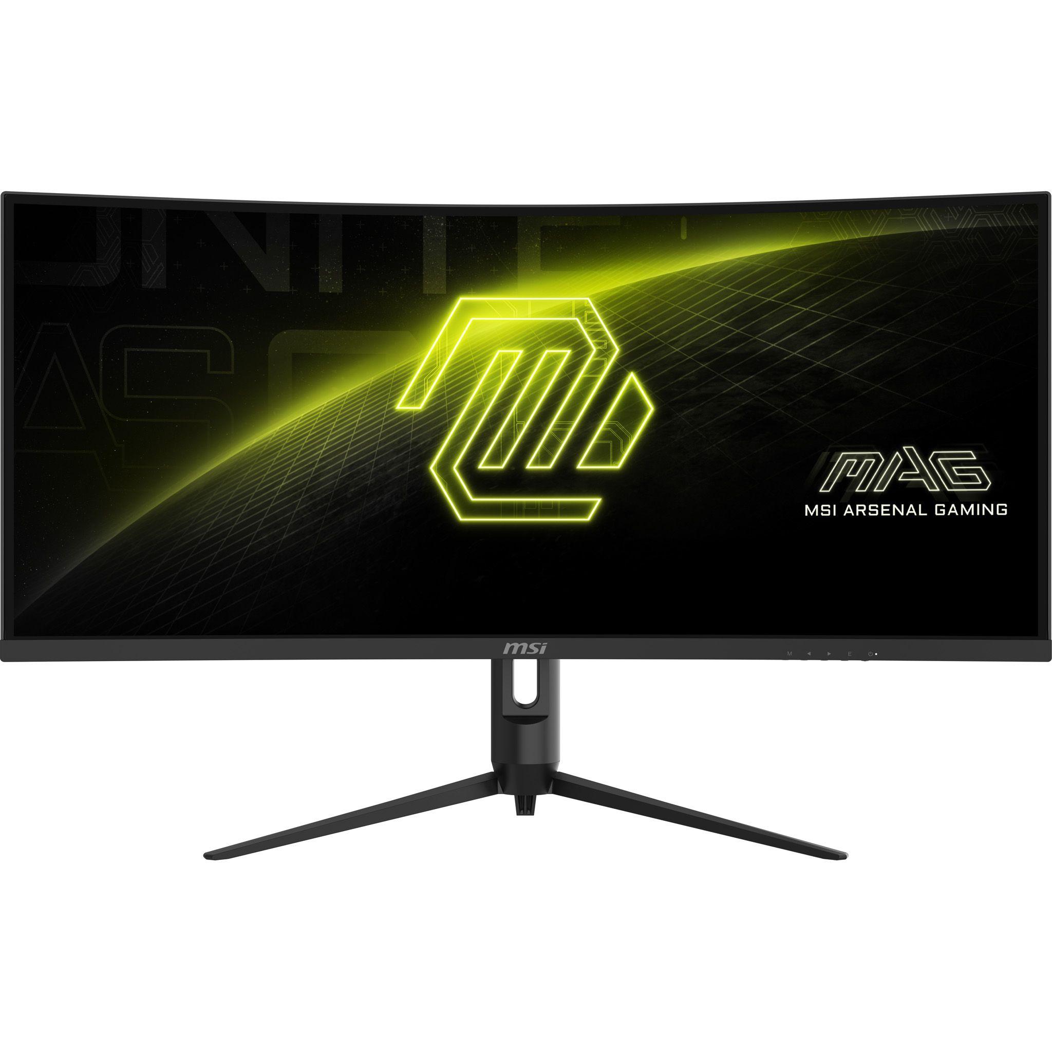 Monitor MSI MAG 342CQR E2 (34" - VA - 180 Hz - Preto)