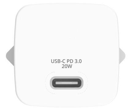 Carregador USB-C VERBATIM Mini GaN 20W (20 W - Power Delivery 3.0 - Preto), miniatura 3