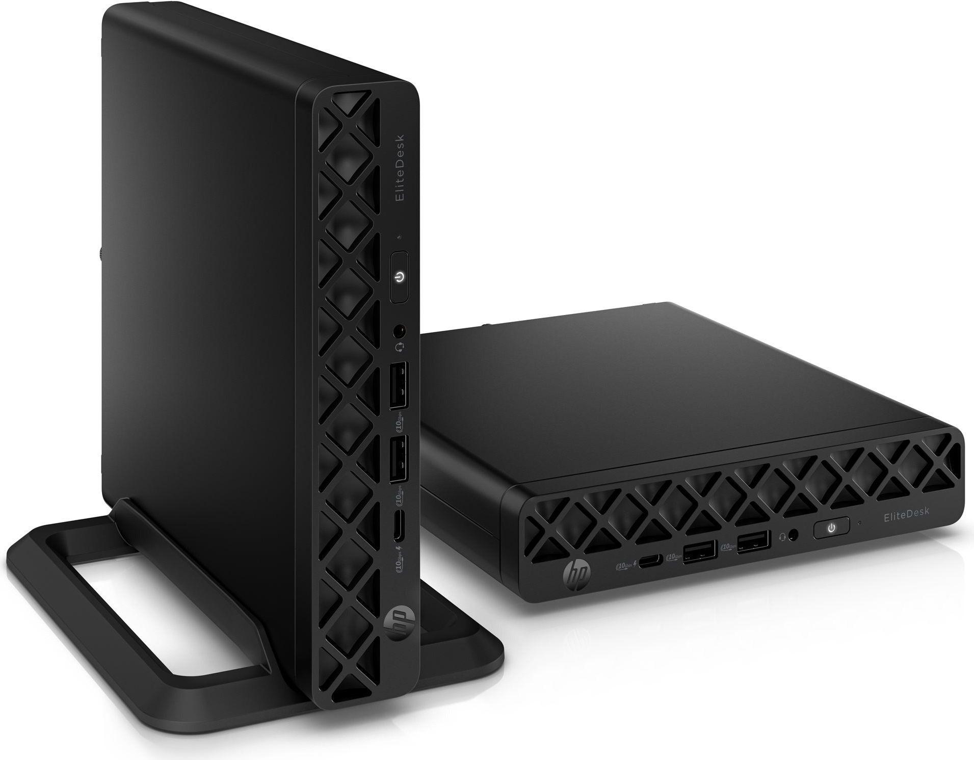 Mini-PC HP EliteDesk 8 Mini G1a (Windows 11 Pro - AMD Ryzen 5 220 - 16 GB DDR5 - Preto)