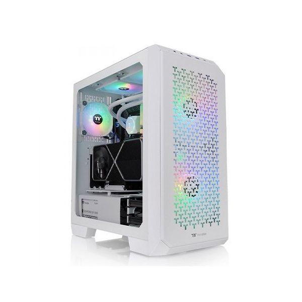 Caixa PC THERMALTAKE View 300 MX ARGB Snow (PS2 - 2.5" - ABS, SPCC, vidro temperado - Branco) — miniatura 2