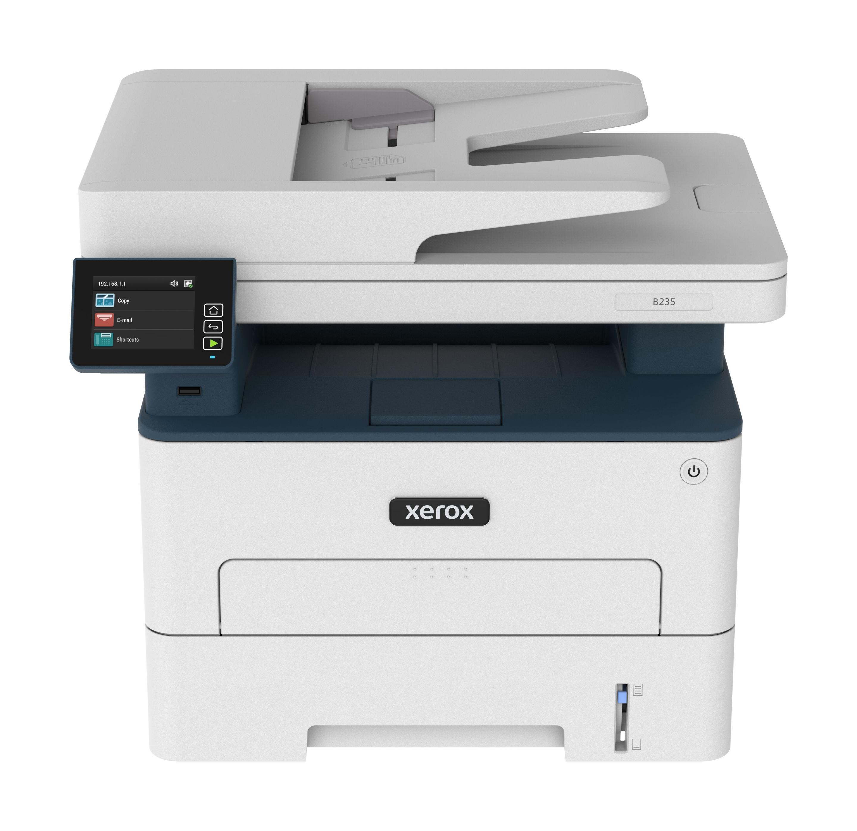 Impressora Multifunções Laser Monocromática XEROX B235V_DNI (A4 - Impressão a preto e branco - 251 folhas - Branco e Azul)