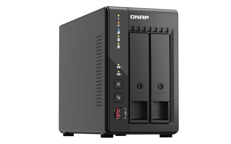 NAS QNAP TS-253E-8G (M.2, Serial ATA III - 8 GB - 2 baias - Preto), miniatura 4
