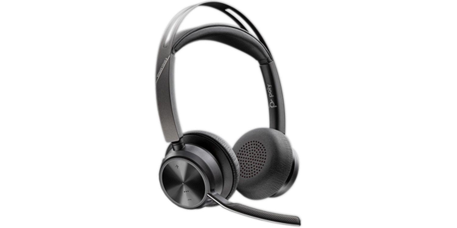 Headset HP POLY Voyager Focus 2 USB-C-C (Binaural - Sem fios - Supra-aural - Preto) — miniatura 2