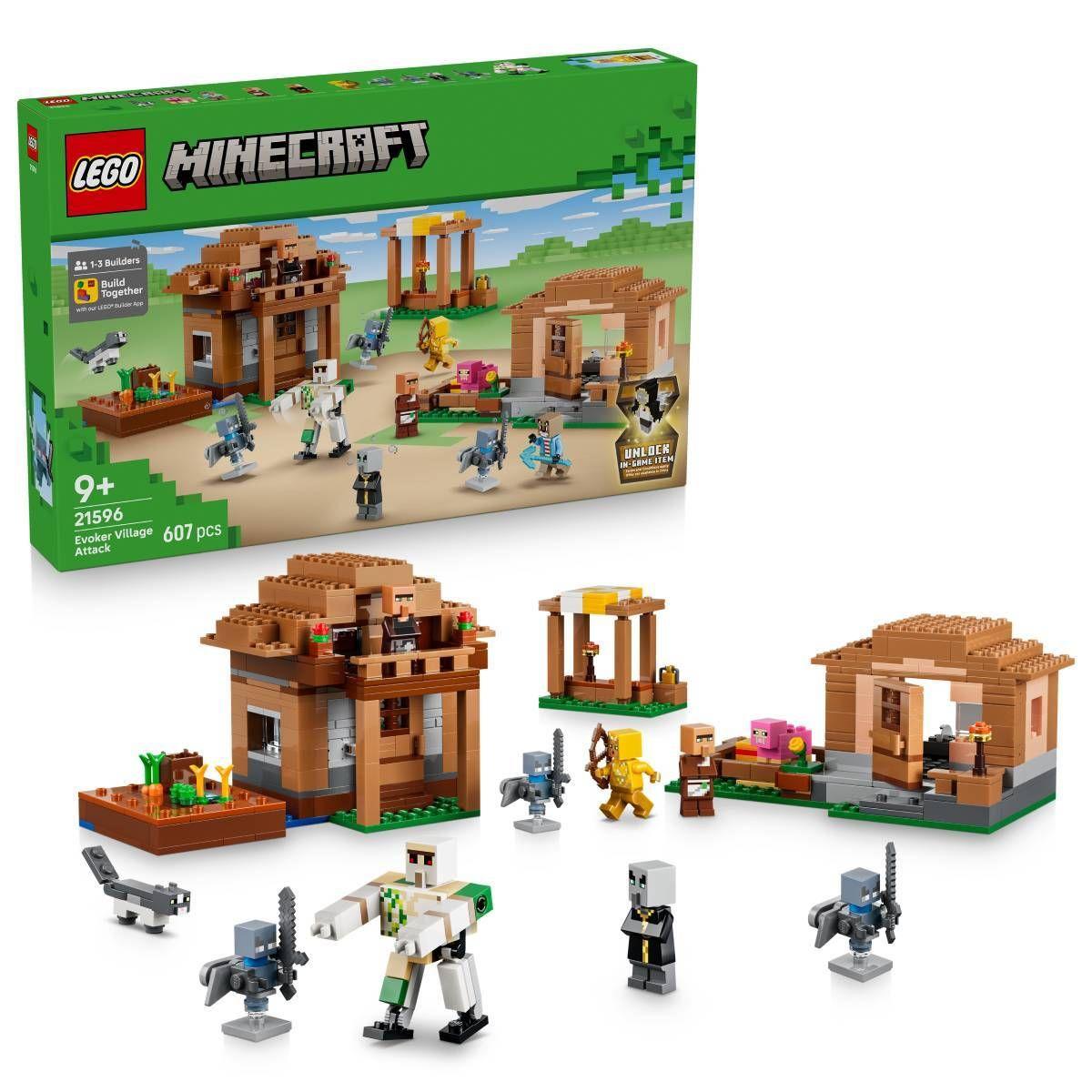 LEGO 21596 Minecraft Ataque à Aldeia do Evocador (9+ anos - 607 peças) — miniatura 3