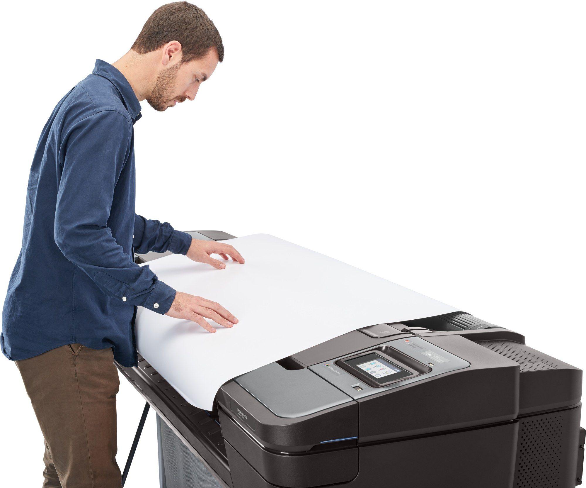 Impressora de Grande Formato HP DesignJet Z6 PostScript T8W15A#B19 (Windows e Mac - USB Type A - Cinzento), miniatura 12