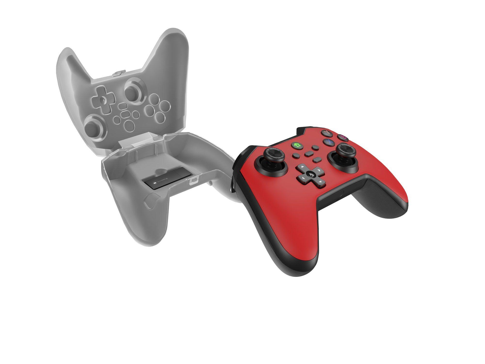 Comando Gaming GENESIS Mangan 400 (Nintendo Switch - Sem fios - Vermelho) — miniatura 13