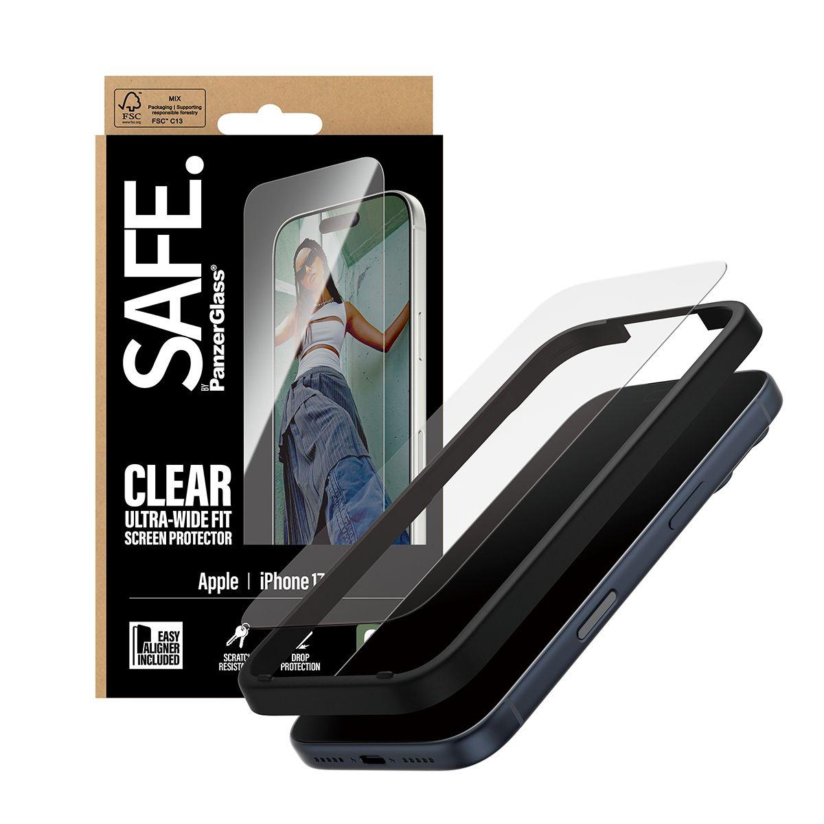 Película de Vidro Temperado PANZERGLASS iPhone 17 Pro/UWF (Apple iPhone 17 Pro - Apple - Transparente) — miniatura 5