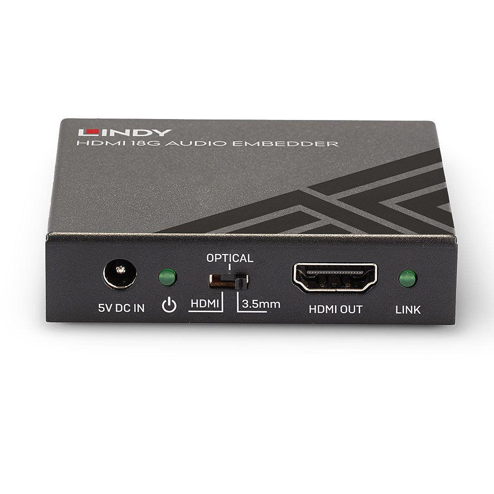 Conversor de Áudio HDMI LINDY 38203 (3840 x 2160 pixels - Preto) — miniatura 3