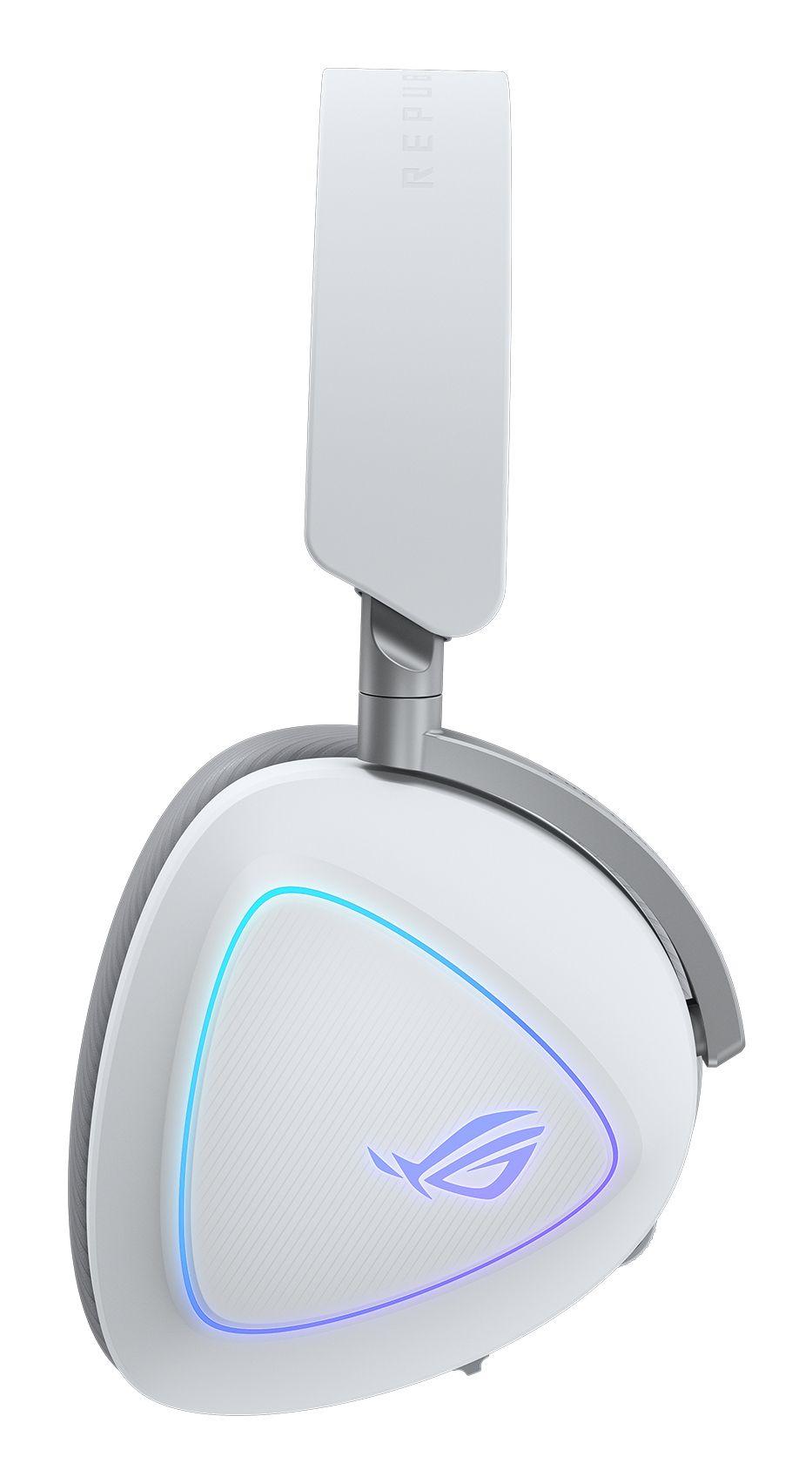 Headset Gaming ASUS ROG Delta II (Binaural - Com fios e sem fios - Circum-aural - Branco), miniatura 4