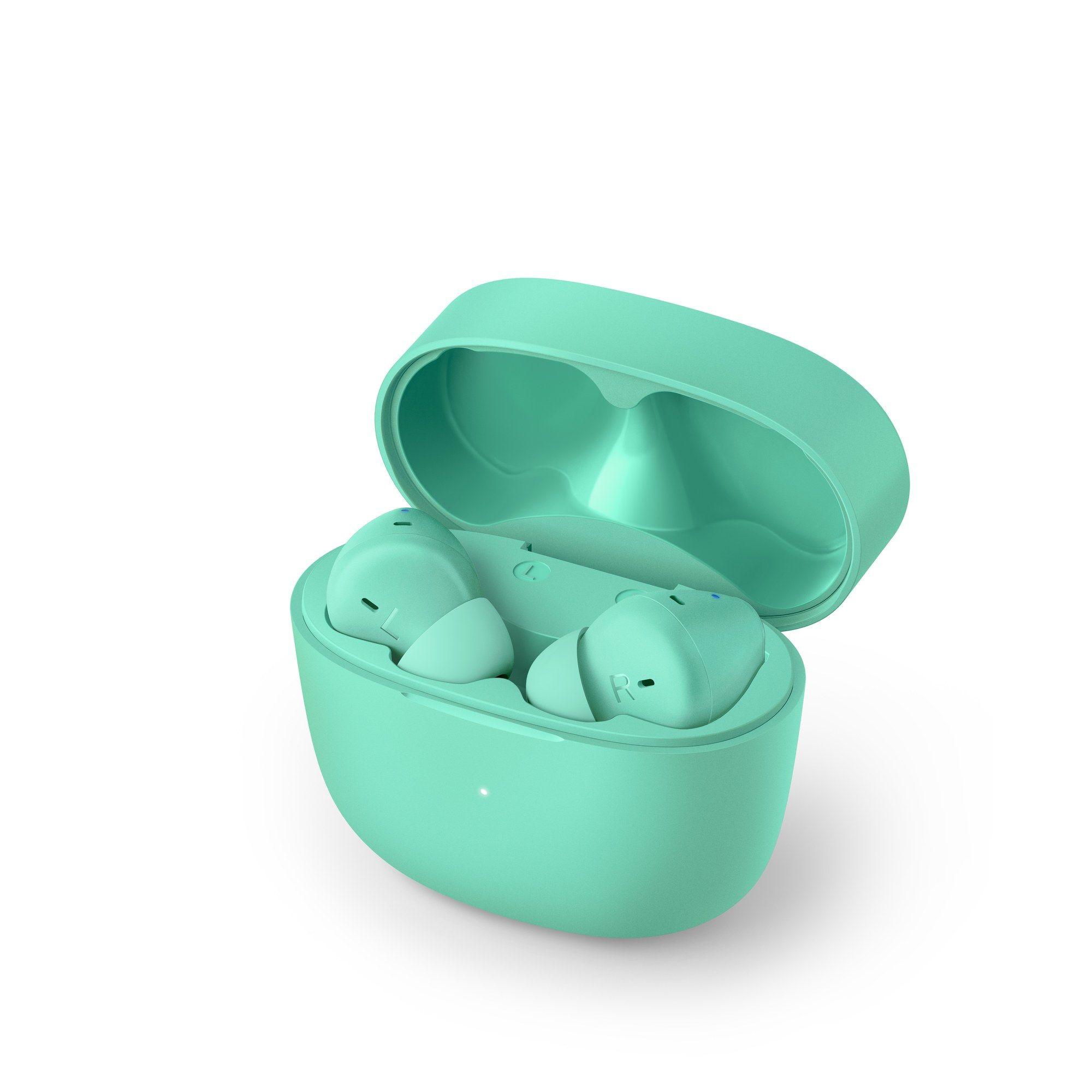 Auscultadores PHILIPS TAT2206GR/00 (Binaural - True Wireless Stereo - Intra-aural - Turquesa), miniatura 2