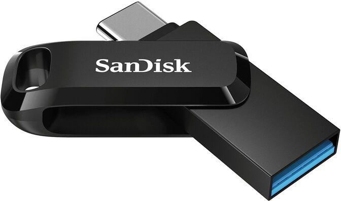 Pen USB SANDISK Ultra Dual Drive Go SDDDC3-032G-G46 (USB Type-A / USB Type-C - USB 3.2 Gen 1 - Rotação - Preto) — miniatura 3