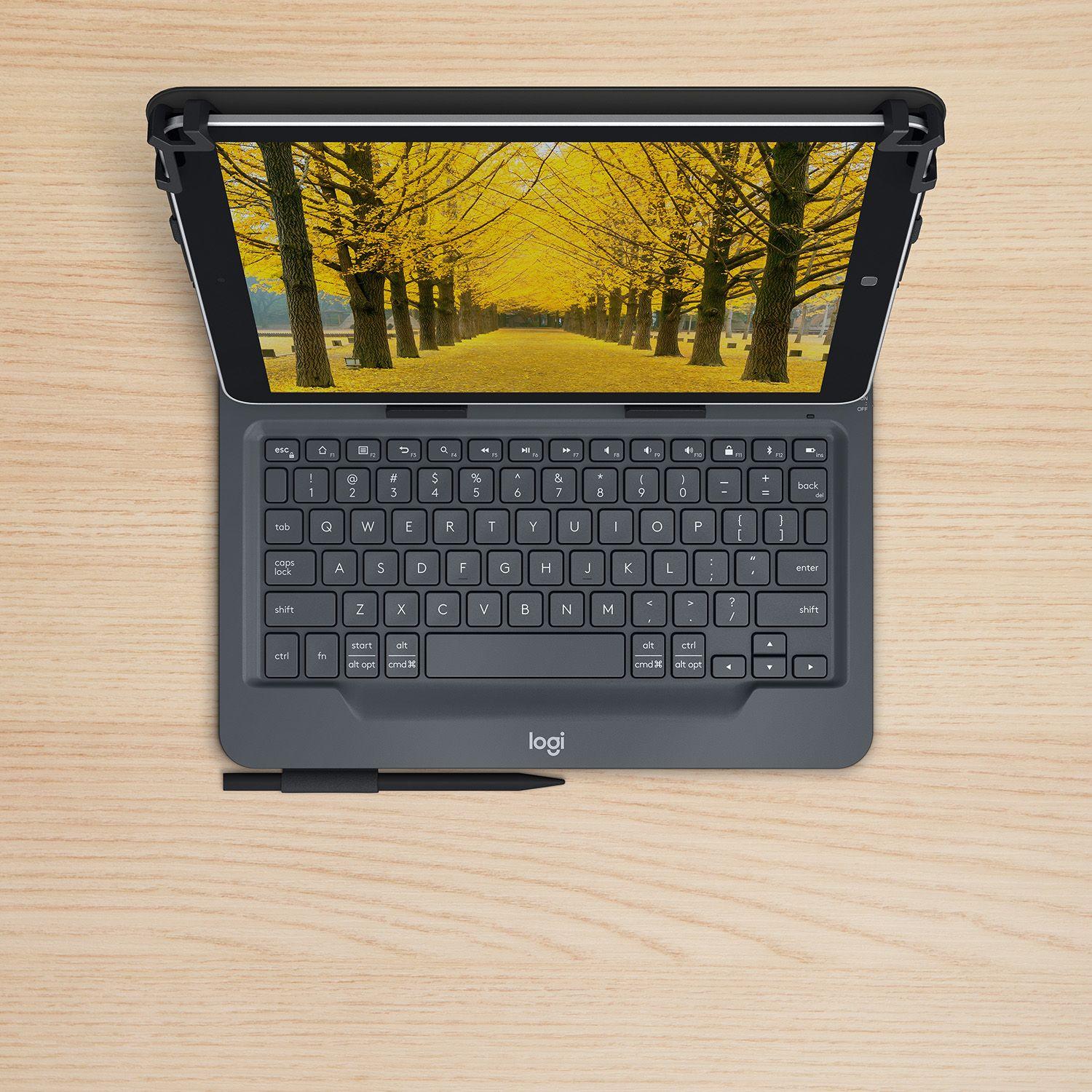 Capa com Teclado LOGITECH Universal Folio (Sem fios - Qualquer marca - Bluetooth - Preto) — miniatura 14