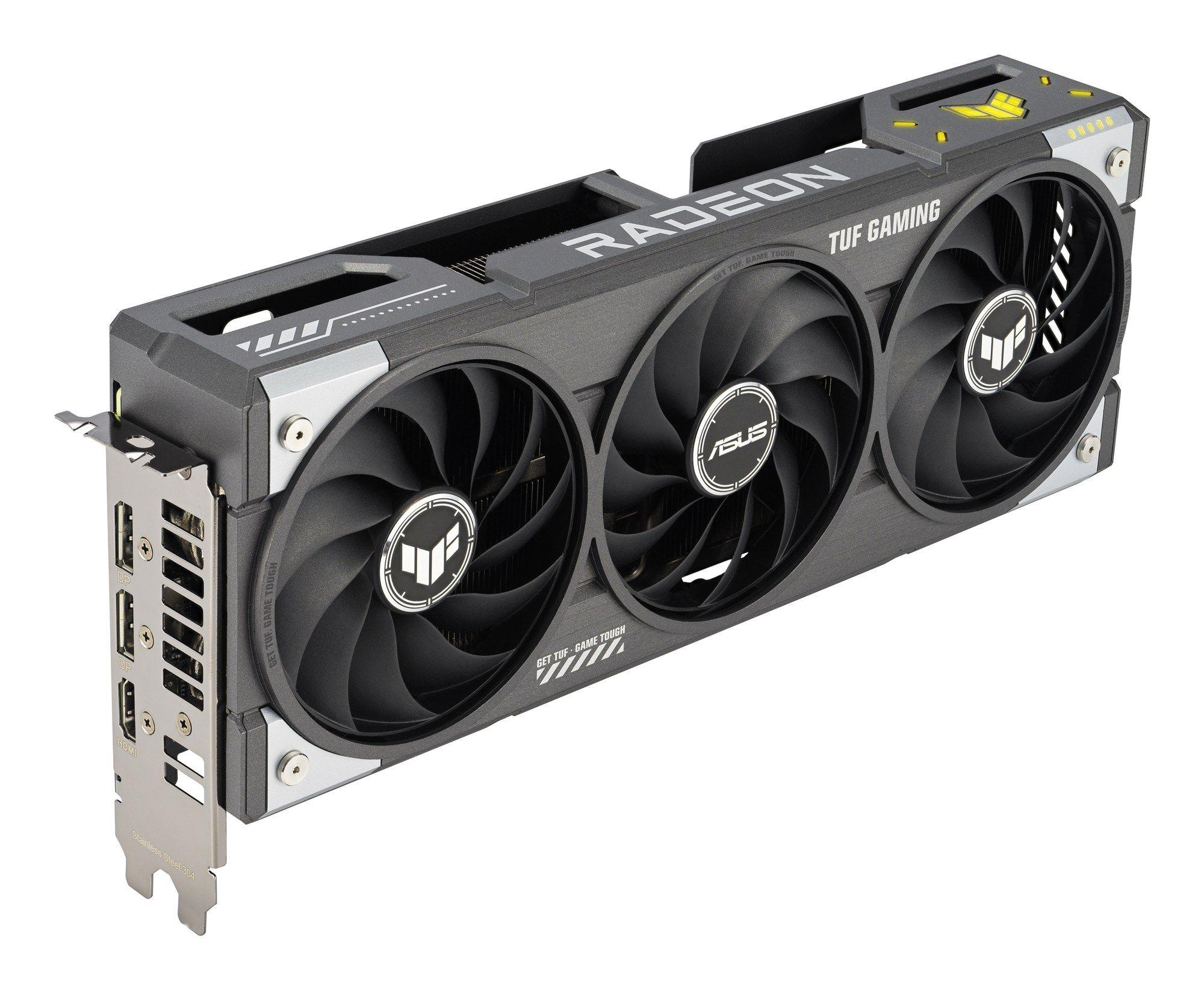 Placa Gráfica ASUS TUF-RX9060XT-O16G-GAMING (Radeon RX 9060 XT - 20Gbps - 16 GB - Preto), miniatura 2