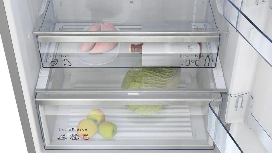 Frigorífico Combinado Independente BALAY 3KFC879BI (440 l - 203x70x66,7 cm - 70 cm - Branco) — miniatura 4