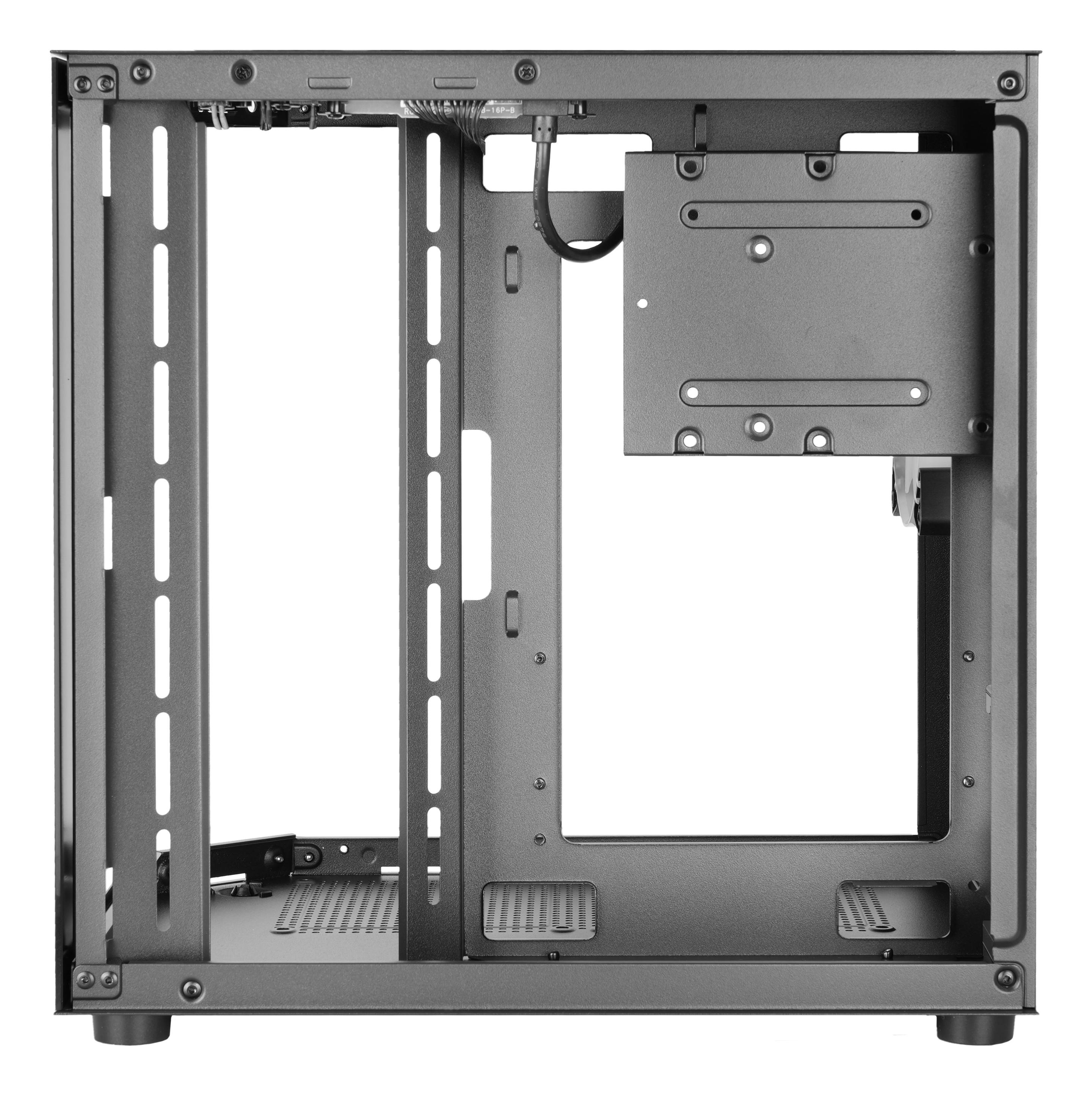 Caixa PC MARS GAMING MC-3TLITE (micro ATX, Mini-ITX - Mini Tower - Micro-ATX, Mini-ITX - Preto) — miniatura 6